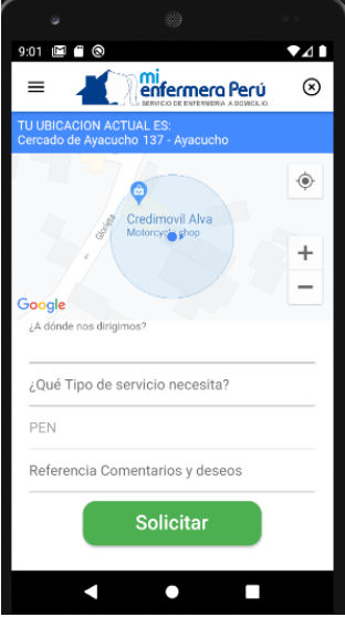 Mi Enfermera pantalla 3